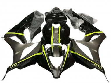 Venta Carenados Moto Honda CBR600RR 2007-2008 - Negro Brillante Alta Visibilidad Amarillo