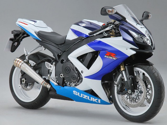 Venta Carenados Moto Suzuki GSXR 600/750 2008-2010 - Blanco Azul Rojo